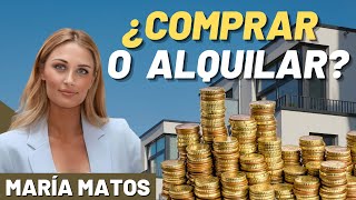 ¿Comprar o alquilar María Matos Fotocasa da las claves [upl. by Adnesor916]