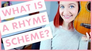 What Is A Rhyme Scheme Songwriting 101 [upl. by Adolph730]