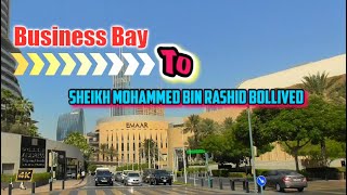 Business Bay To Sheikh Mohammed Bin Rashid Bollived  Dubai [upl. by Alra]