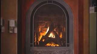 Heat amp Glo® Crescent II Gas Fireplace Video [upl. by Nivrek]