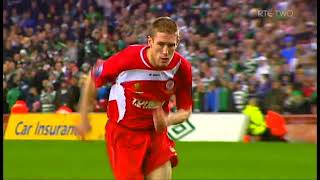 SHAMROCK ROVERS V SLIGO ROVERS FULL PENALTY SHOOTOUT 2010 FAI CUP FINAL  RTE SPORT IRELAND [upl. by Attenna663]