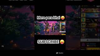 Mere pera bhai freefire shortvideo [upl. by Yrallih]