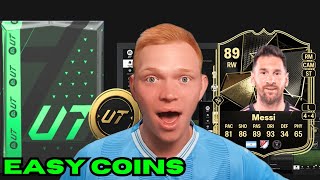 How To Make EASY COINS On The EA FC 25 Web App [upl. by Aiselad]