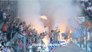 Pyro amp Support  RSC Anderlecht vs KRC Genk 10 21072013  Belgian Super Cup 2013 [upl. by Baniez]