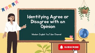 Identifying Agree and Disagree with An Opinion  Living Minimalist and Trends on Social Media [upl. by Negaet905]