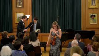 Ania and Piotr Filochowski Play Sarasate Navarra [upl. by Bonney]