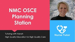 NMC OSCE Planning Station 2024 [upl. by Santa807]