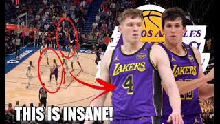 Los Angeles Lakers NEW REVAMPED BACKCOURT Is SCORCHING HOT ft Pelicans amp Dalton Knecht x Reaves [upl. by Rehotsirhc]