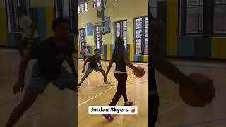 Jellyfam starting point guard Jordan Skyers is a bucket Ready for a big year at Overtime Elite OTE [upl. by Atteras]