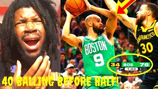 CELTICS VS WARRIORS REACTION 2024 BOSTON CELTICS VS GOLDEN STATE WARRIORS HIGHLIGHTS REACTION 2024 [upl. by Aniluap138]