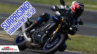 Review  Yamaha MT 10SP 2023  touring motorcycle on steroids [upl. by Pippy507]