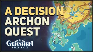 A Decision Genshin Impact [upl. by Fanestil]