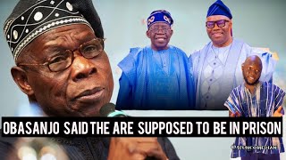 Obasanjo knocks Tinubu others says most Nigerian leaders belongs to the prison [upl. by Jobie]