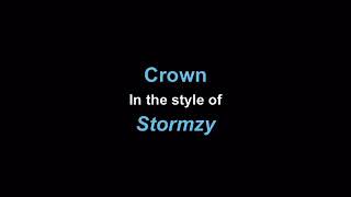 Crown  Stormzy  Karaoke [upl. by Niraj]