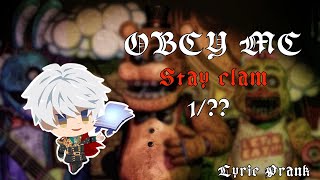 Obey me Texting Story  SkitLyric not Prank  FNAF Stay Clam  Five Nights at Freddys [upl. by Dwain]