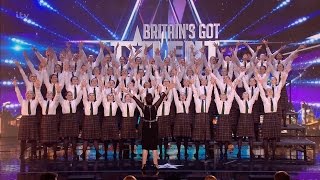 Presentation School Choir  Britains Got Talent 2016 Audition week 3 [upl. by Rosenblast]