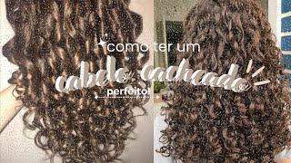 Como ter o CABELO CACHEADO PERFEITO  dicas cuidados e etc 💨🌊 [upl. by Luigi901]