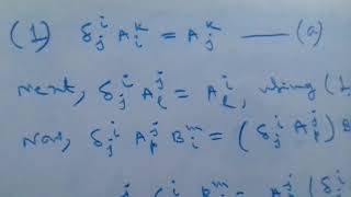 Kronecker deltas are called substitution operator in tensor Analysis [upl. by Kavanagh94]