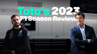 13 Questions with Toto Wolff 2023 F1 Season Review [upl. by Yboj405]