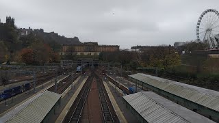 Falkirk Grahamston to Edinburgh waverly on a class 385 with my mum [upl. by Innig]