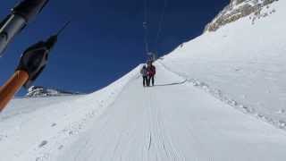 Dachsteingletscher Schladminger Gletscherlift  Kurvenlift [upl. by Queri]