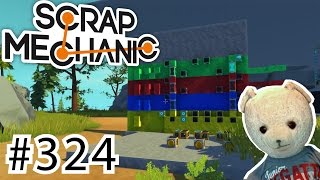 SCRAP MECHANIC 324 VILLA 18 TÜRSTEUERUNG 2  Deutsch  German  V0132 [upl. by Labanna]