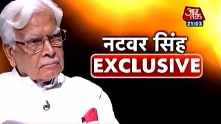 Exclusive interview with Natwar Singh [upl. by Mullac]