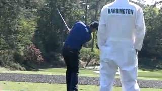 Padraig Harrington iron swing [upl. by Akcirehs]