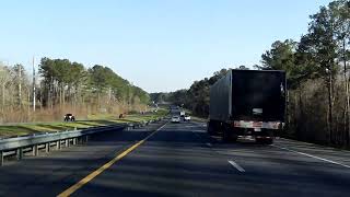 Interstate 10  Florida Exits 174 to 181 eastbound [upl. by Cull]