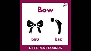 How To Say Bow [upl. by Ekralc]