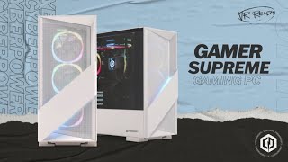 CyberPowerPC at Best Buy Gamer Supreme Gaming PC SLC4400BSDFV3 [upl. by Nwahsel]