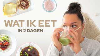 VLOG Wat ik eet in 2 dagen  Super realistisch amp in balans 🍁 Herfst maaltijd inspo 🛒 Shoplog [upl. by Mcclenaghan217]