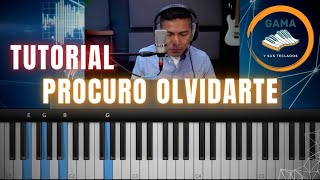 Procuro Olvidarte TUTORIAL Gama y sus teclados [upl. by Bechler594]