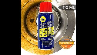 7cf AntiRust Lubricant Spray  Best Economical Zang Removal  Rust Cleaner [upl. by Eekorehc]