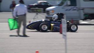 Formula SAE Michigan 2010  Michigan Ann Arbor Acceleration Run 3 [upl. by Jonati]