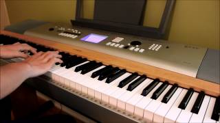 Sword Art Online ED 2  Overfly  Piano Cover [upl. by Esirahc236]