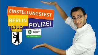 Einstellungstest Polizei Berlin  Das musst du wissen 2024 einstellungstest polizei [upl. by Noel785]