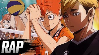 Karasuno vs Inarizaki  Nivel nacional  Haikyuu Rap  iThor [upl. by Ymeon]