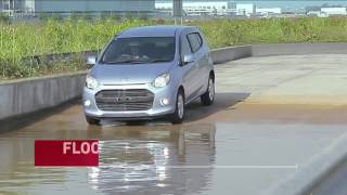 Daihatsu Ayla 2013 Test Banjir [upl. by Lachish445]