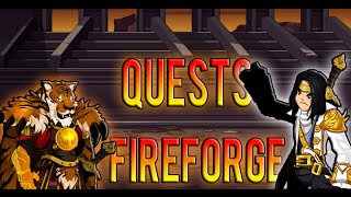 AQWJoin FireForge FULL Walkthrough [upl. by Orpheus391]