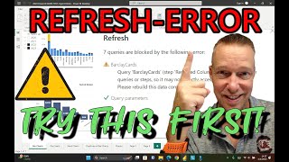 Easy Fix ✅ Power BI Refresh Error  Quick Tip [upl. by Secundas]