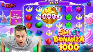 Rotta 💰 la SWEET BONANZA 1000 🍭 Con Super Bonus  🎰 COBRA SLOT ONLINE [upl. by Hyacinthe]