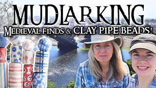 We Make Clay Pipe Beads Mudlarking Medieval Finds [upl. by Eneleahs]