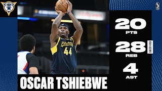 Oscar Tshiebwe Breaks Mad Ants Record After CareerHigh 28 REB [upl. by Noiram]