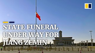 WATCH LIVE State funeral under way for Jiang Zemin [upl. by Chamberlin]