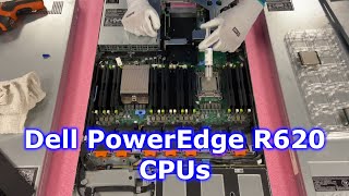 Dell PowerEdge R620 Server CPUs  Intel Xeon Processors Options  LGA2011 Socket  CPU Install [upl. by Daisi]