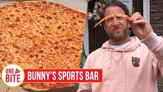 Barstool Pizza Review  Bunnys Sports Bar South Orange NJ [upl. by Quartet332]