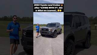 We Lived with the NEW 2024 Toyota Land Cruiser and Heres What We Learned [upl. by Yasdnyl320]