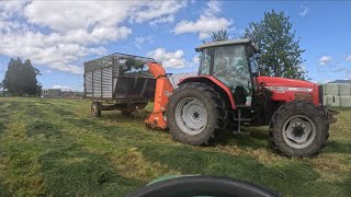 Silage time my favourite time [upl. by Ennoitna]