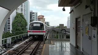 🟩C651 Set 223224 departing Simei MRT Station Tuas Link Bound [upl. by Niarbo243]